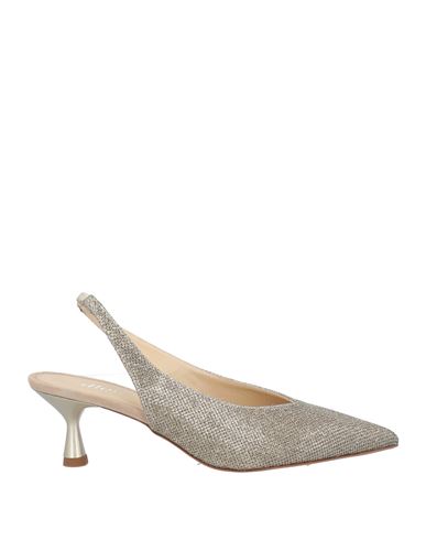 Illogica Woman Pumps Platinum Size 6 Textile Fibers In Grey