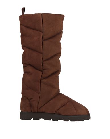 Piumestudio Woman Boot Chocolate Brown Size 6 Synthetic Fibers In Brown