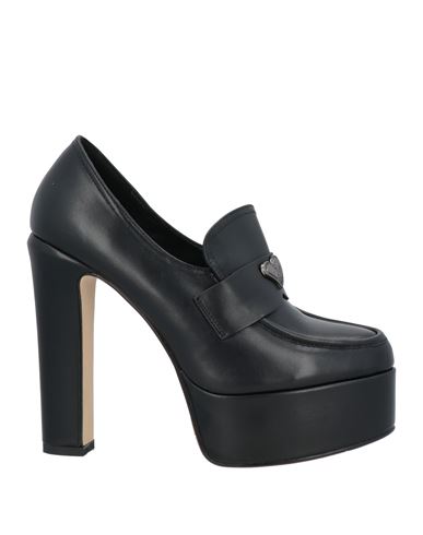 Tua By Braccialini Woman Loafers Black Size 10 Calfskin In Black
