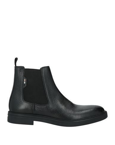 Hugo Boss Boss Man Ankle Boots Black Size 10 Leather In Black