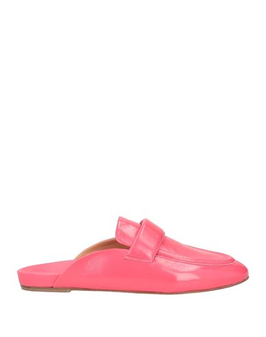 Halmanera Woman Mules & Clogs Coral Size 8 Leather In Red