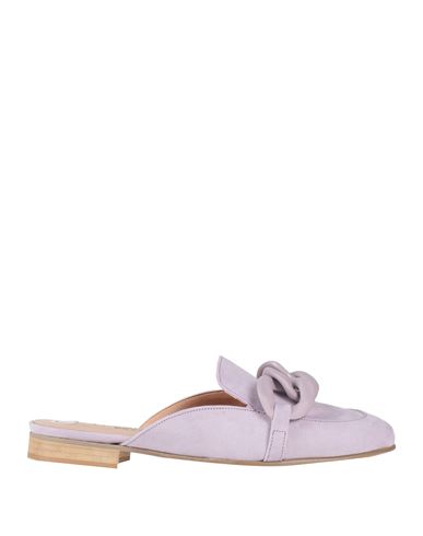 PREGUNTA PREGUNTA WOMAN MULES & CLOGS LILAC SIZE 8 TEXTILE FIBERS 