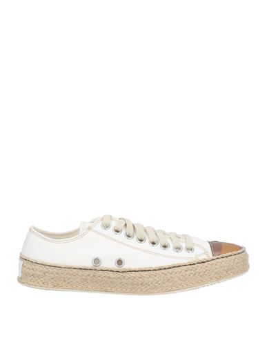 Magliano Man Espadrilles Off White Size 8 Textile Fibers In Off White