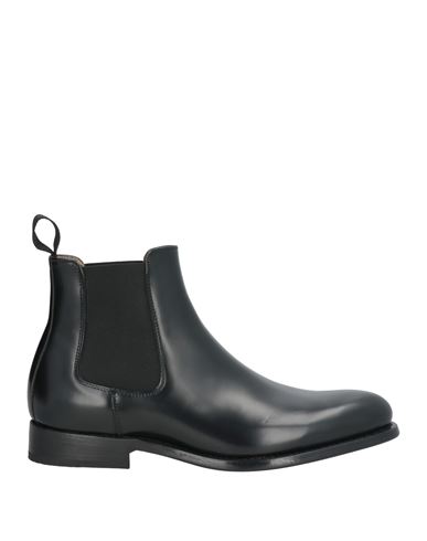 Sandro Man Ankle Boots Black Size 11 Leather In Black