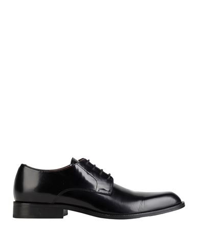 DRIES VAN NOTEN DRIES VAN NOTEN WOMAN LACE-UP SHOES BLACK SIZE 8 LEATHER 