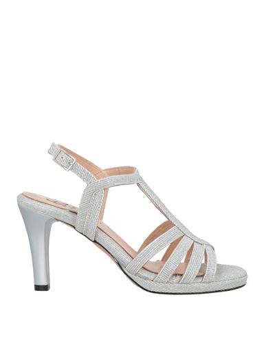Cft Venice Woman Sandals Silver Size 8 Leather