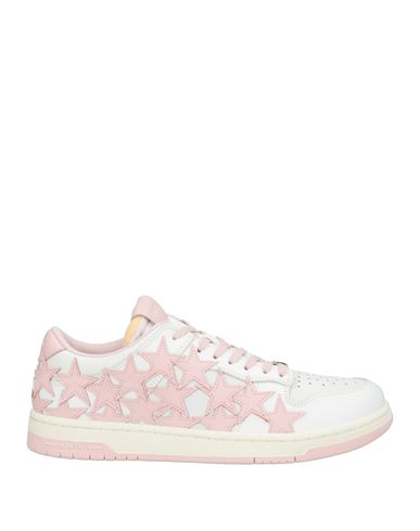 Amiri Woman Sneakers Pink Size 8 Leather, Textile Fibers In Pink