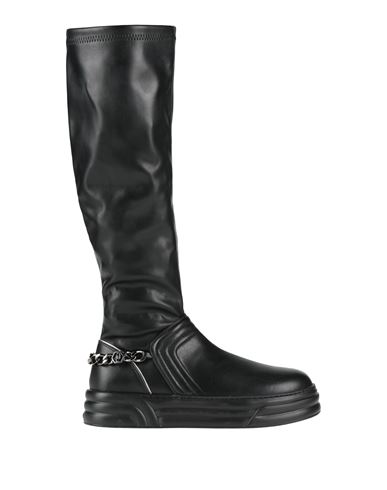 Liu •jo Leonie Hanne X  Woman Boot Black Size 8 Textile Fibers