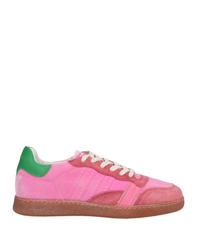 Date D. A.t. E. Woman Sneakers Pink Size 6.5 Leather, Textile Fibers In Pink