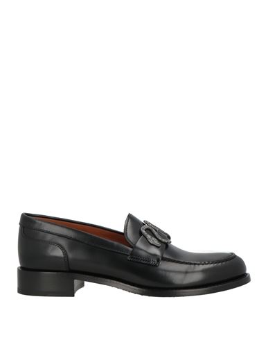 René Caovilla Rene' Caovilla Woman Loafers Black Size 6.5 Leather