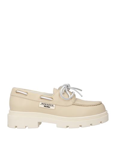 Weekend Max Mara Woman Loafers Ivory Size 6 Leather