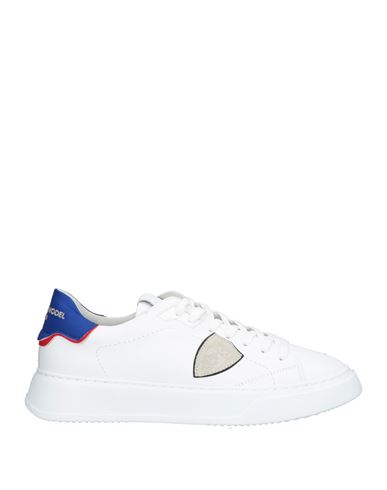 Philippe Model Man Sneakers White Size 9 Leather, Textile Fibers In White