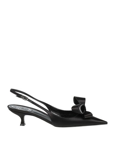 René Caovilla Rene' Caovilla Woman Pumps Black Size 8 Textile Fibers