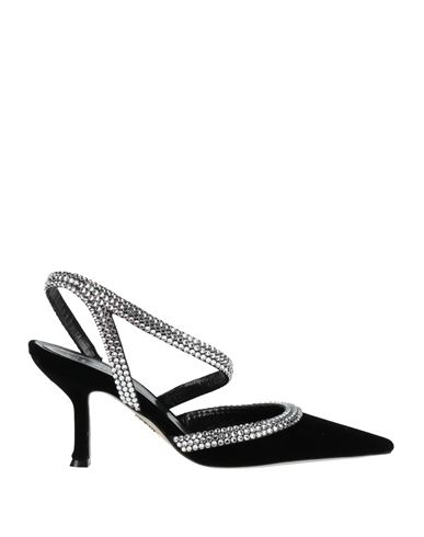 René Caovilla Rene' Caovilla Woman Pumps Black Size 8 Textile Fibers In Black
