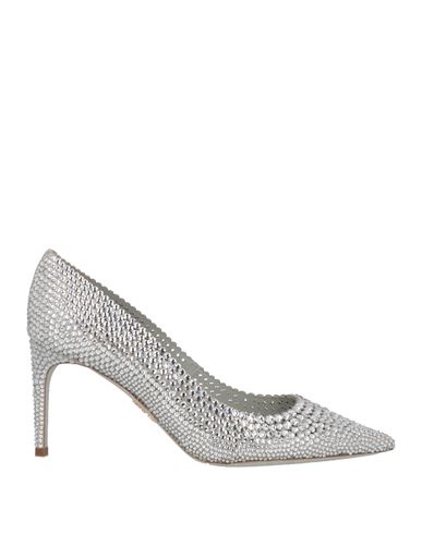 René Caovilla Rene' Caovilla Woman Pumps Grey Size 7 Textile Fibers In Grey