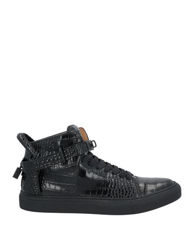 Buscemi Man Sneakers Black Size 8 Leather In Black