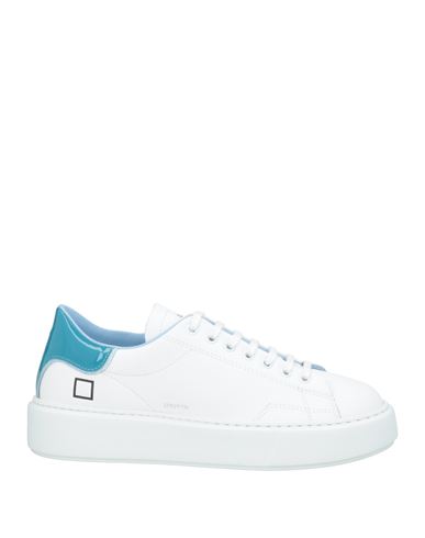 Date D. A.t. E. Woman Sneakers White Size 7 Leather In White