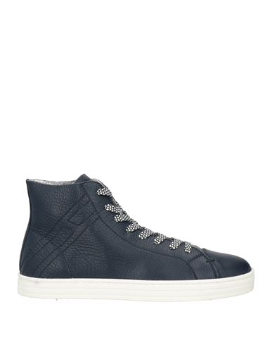 Hogan Man Sneakers Midnight Blue Size 8.5 Leather