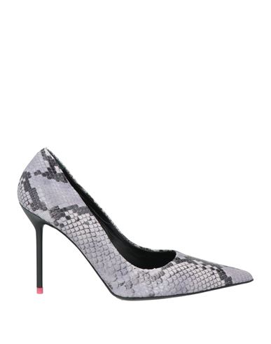 Shop Pinko Woman Pumps Lilac Size 7 Leather In Purple