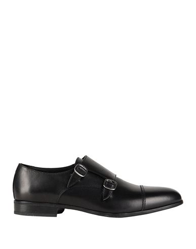 Doucal's Man Loafers Black Size 10 Soft Leather In Black