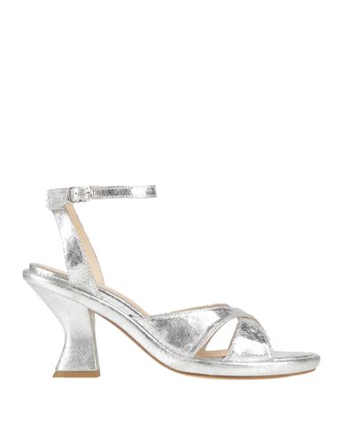 Fruit Fru. It Woman Sandals Silver Size 8 Leather In Silver