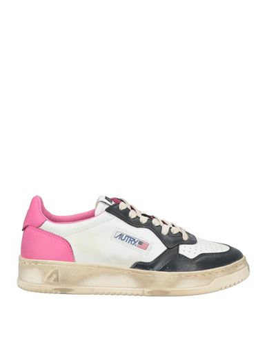 Shop Autry Woman Sneakers White Size 6 Leather