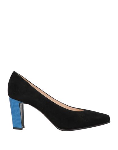 GIORGIO ARMANI GIORGIO ARMANI WOMAN PUMPS BLACK SIZE 7 LEATHER 