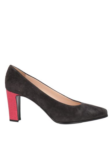 GIORGIO ARMANI GIORGIO ARMANI WOMAN PUMPS LEAD SIZE 7 LEATHER 