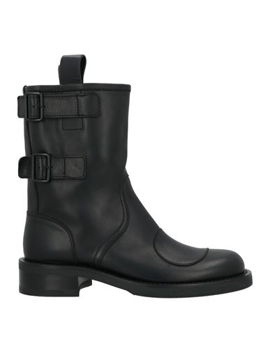 Buttero Man Boot Black Size 7 Leather In Black
