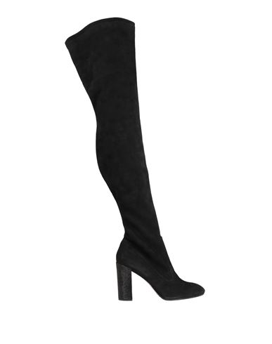 René Caovilla Rene' Caovilla Woman Boot Black Size 11 Leather In Black