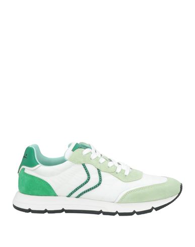 Shop Voile Blanche Woman Sneakers Light Green Size 8 Leather, Textile Fibers