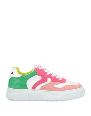 VOILE BLANCHE VOILE BLANCHE WOMAN SNEAKERS WHITE SIZE 7 CALFSKIN 