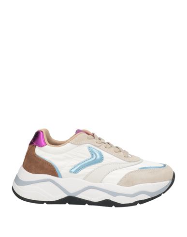 Shop Voile Blanche Woman Sneakers White Size 8 Leather, Nylon