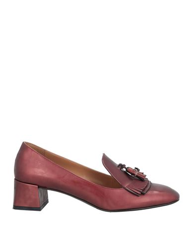 Fratelli Rossetti Woman Loafers Brick Size 6.5 Leather In Red