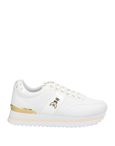 Shop Patrizia Pepe Woman Sneakers White Size 6 Textile Fibers, Rubber