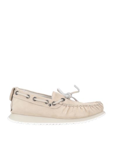 Voile Blanche Woman Loafers Beige Size 8 Leather In Beige