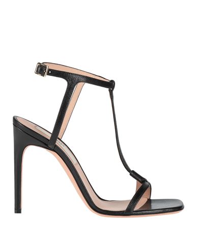 Shop Bally Woman Sandals Black Size 7.5 Leather