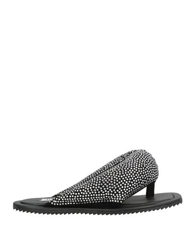 Sandalias de dedo Mujer Negro 36,38.5 Mujer