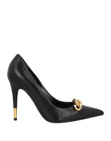 Tom Ford Woman Pumps Black Size 12 Leather