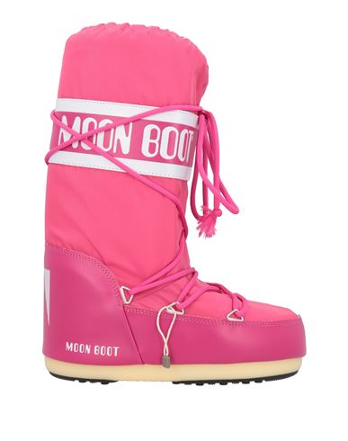 Moon Boot Woman Boot Fuchsia Size 4.5-7 Textile Fibers