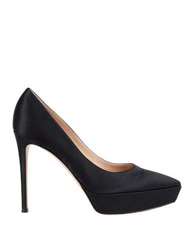 Gianvito Rossi 115mm Dasha Leather Platform Pumps In Black