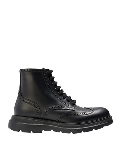 Giovanni Conti Man Ankle Boots Black Size 9 Leather
