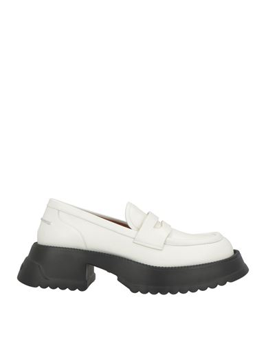 Marni Woman Loafers White Size 10 Leather