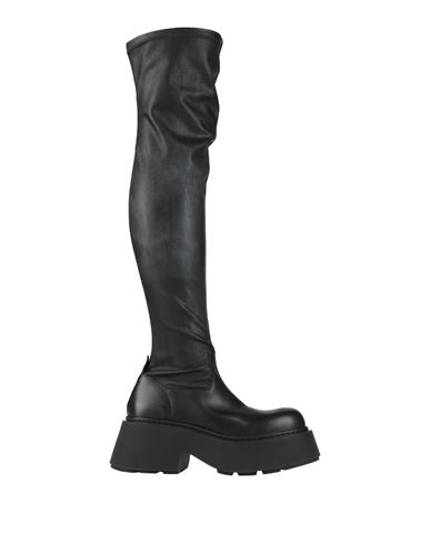 Vic Matie Vic Matiē Woman Boot Black Size 8 Textile Fibers