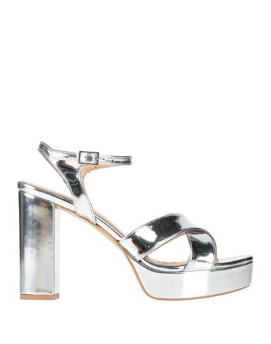 Sandalias Mujer Plata 40 Mujer