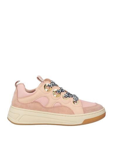 Ovyè Ovyé Woman Sneakers Blush Size 8 Leather, Textile Fibers In Pink