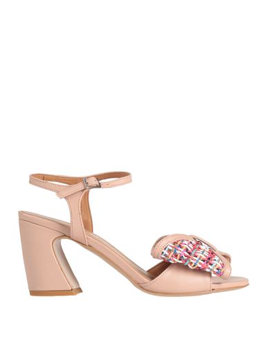 Ovyè Ovyé Woman Sandals Blush Size 8 Leather In Pink