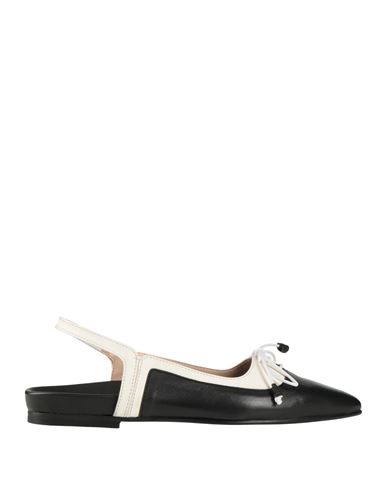 Ovyè Ovyé Woman Ballet Flats Black Size 8 Leather In Black