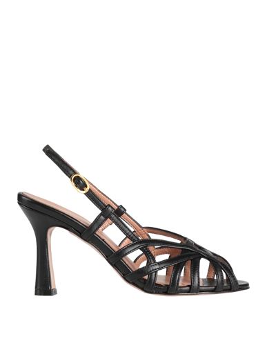 Ovyè Ovyé Woman Sandals Black Size 8 Leather In Black