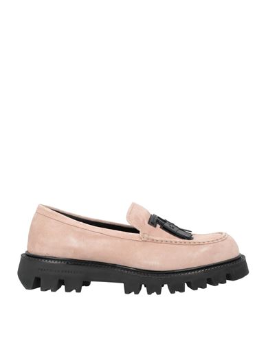 Fratelli Rossetti One Woman Loafers Blush Size 6 Leather In Pink